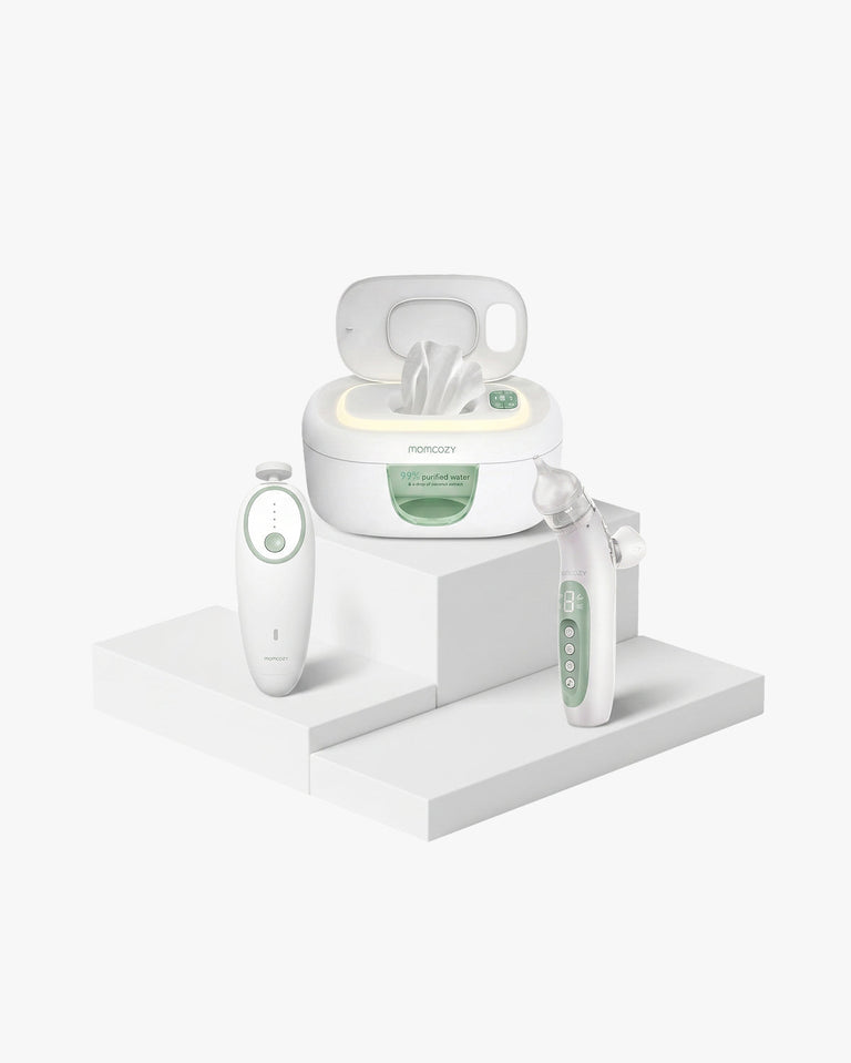 Translation missing: en.Baby-Care Bundle：Electric Nasal Aspirator &amp; Electric Baby Nail File &amp; Baby Wipe Warmer