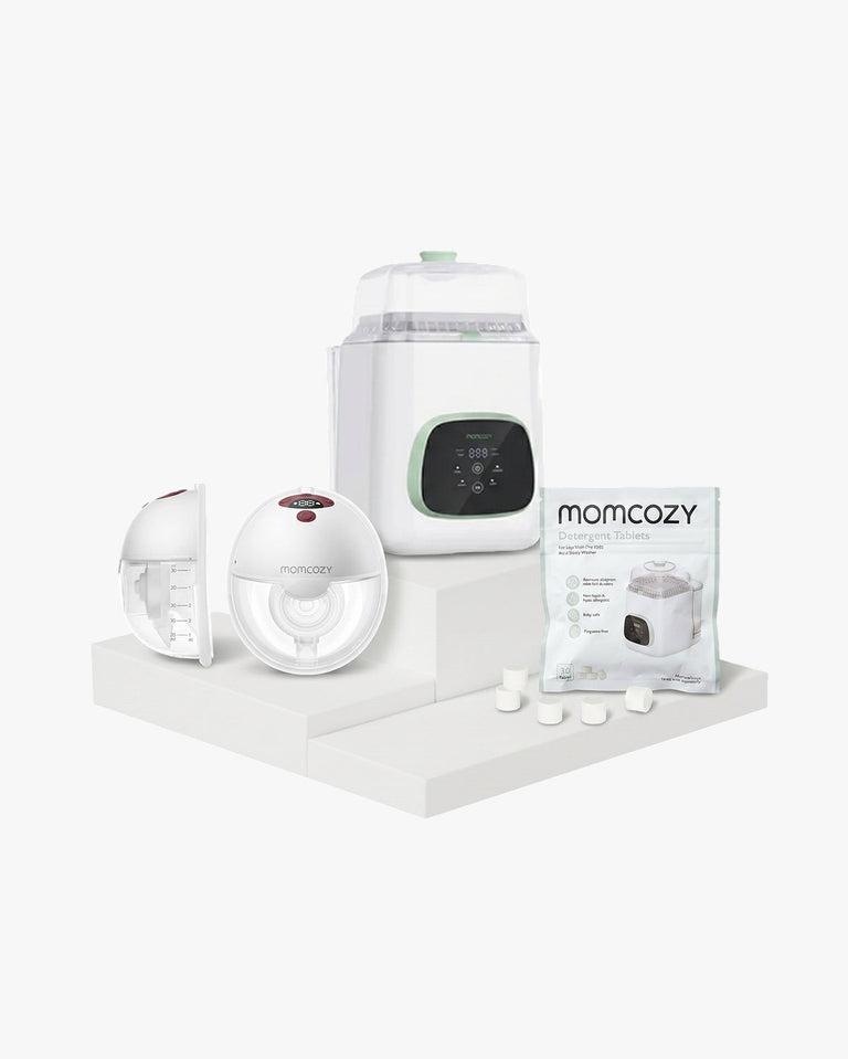 Translation missing: en.Pump &amp; Clean Bundle: M5 Smart Breast Pump and Bottle Washer and Washing Block