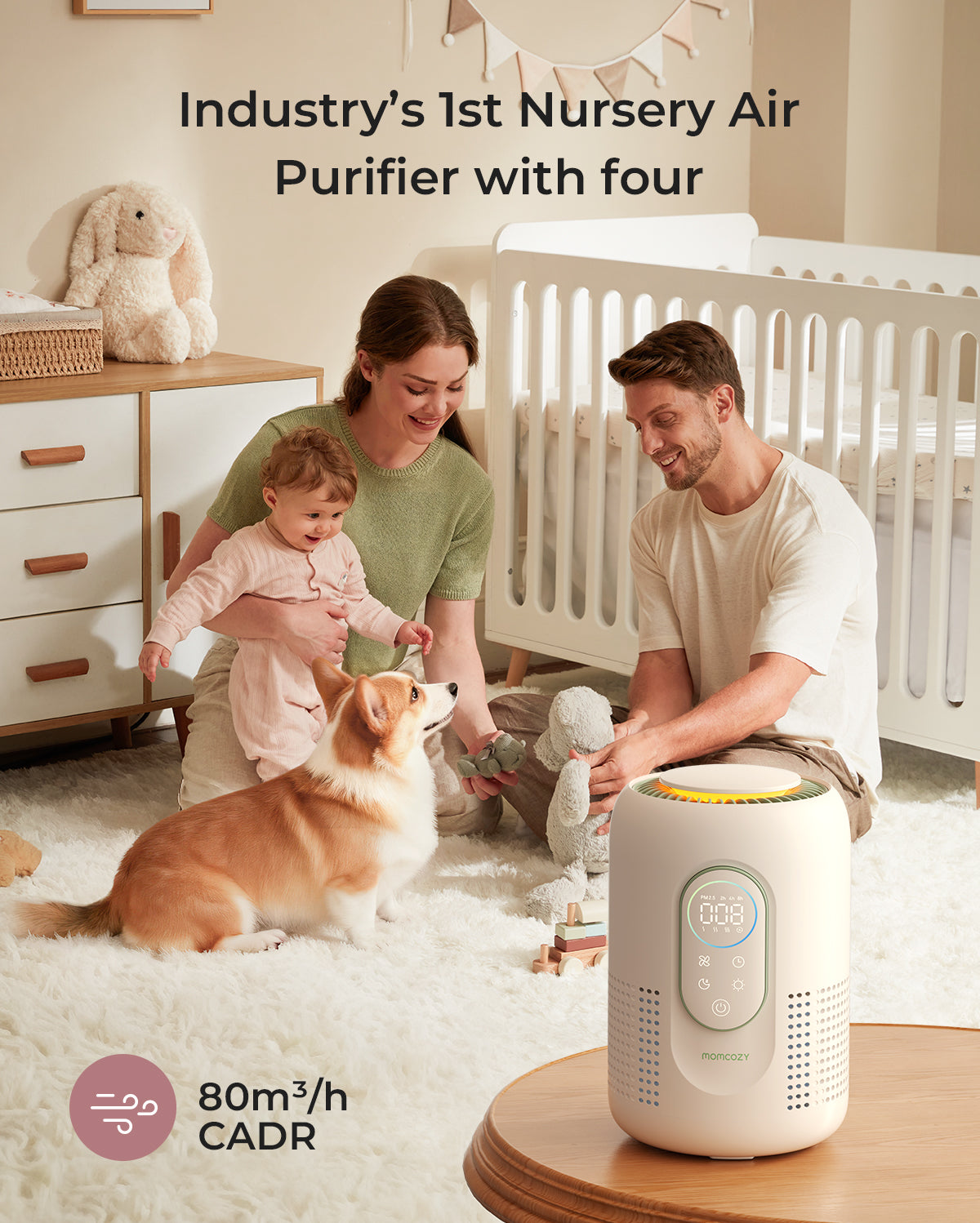 Momcozy CozyBreath Baby Air Purifier