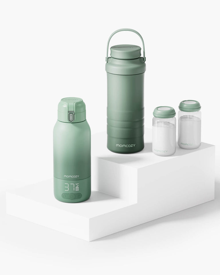Translation missing: en.On-the-Go Bundle: Portable Baby Bottle Warmer + 22oz Baby Bottle Cooler