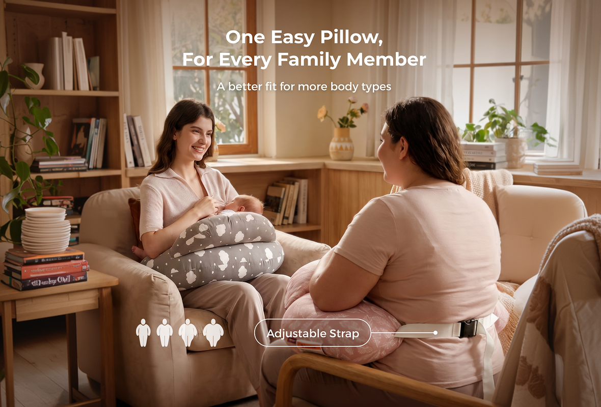 Multifunctional and Adjustable Nursing Pillow