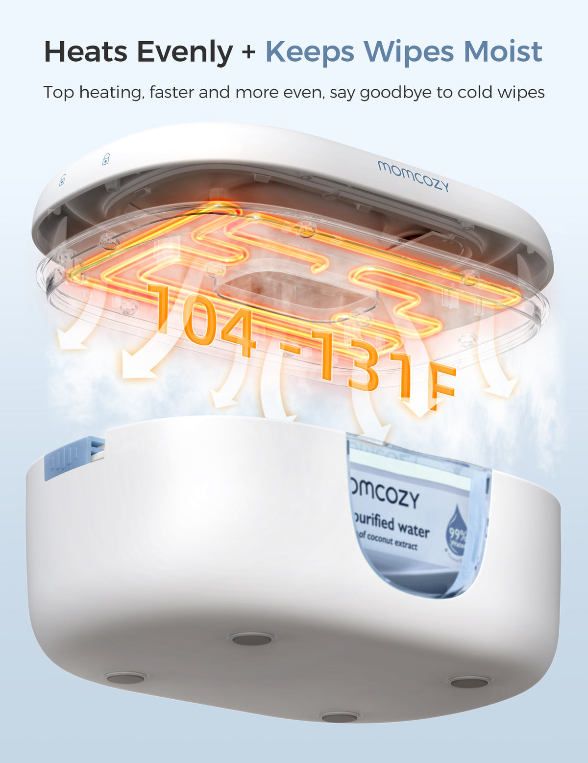 Momcozy Large Capacity Baby Wipe Warmer