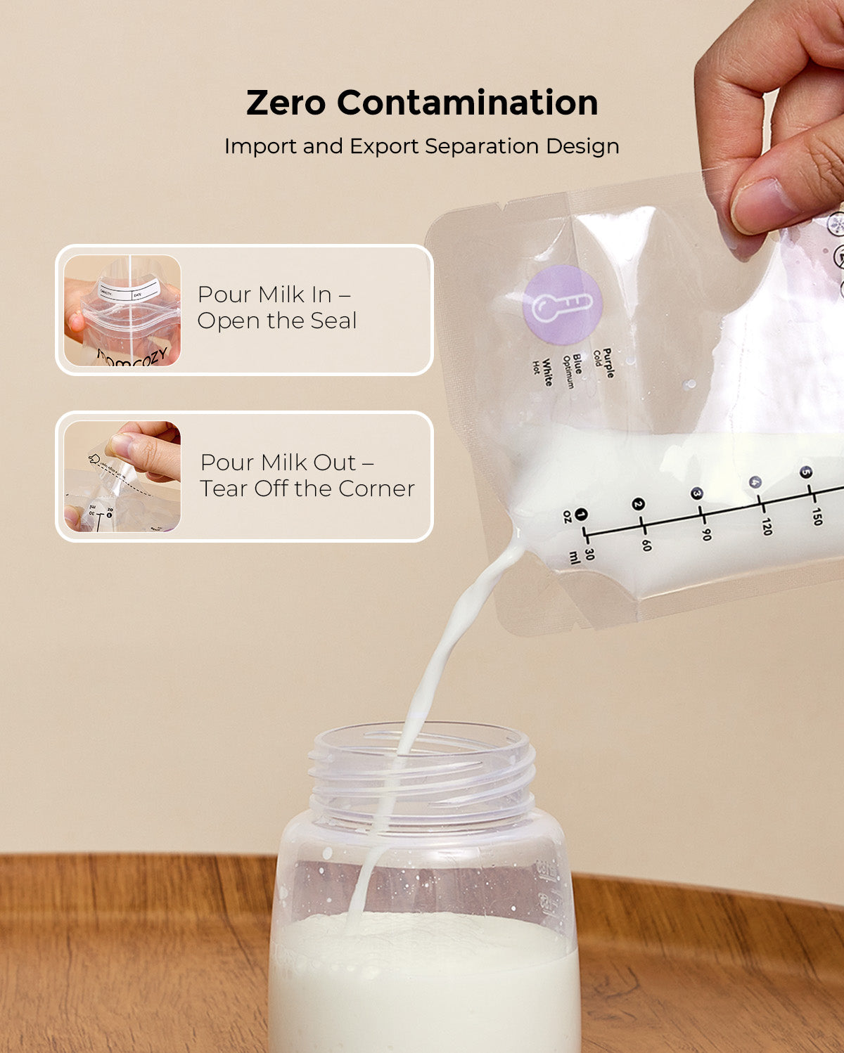 [Cart Exclusive] Breastmilk Storage Bags 50ct