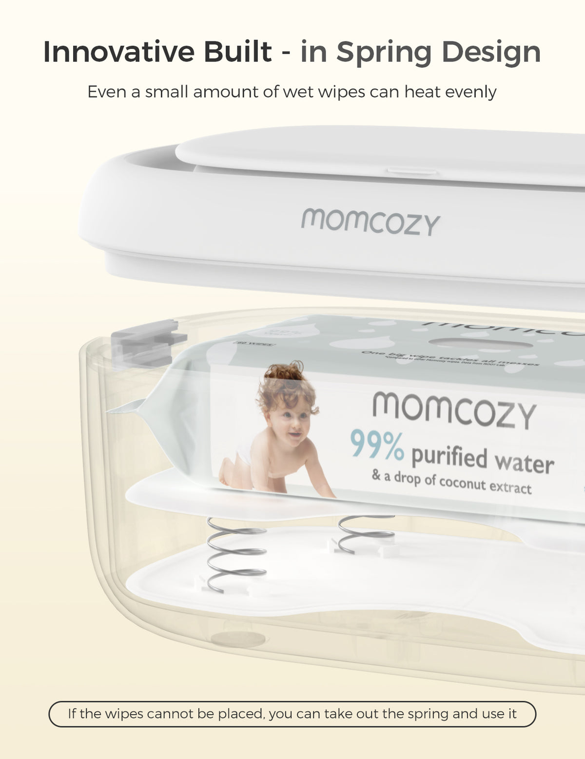 Momcozy Large Capacity Baby Wipe Warmer