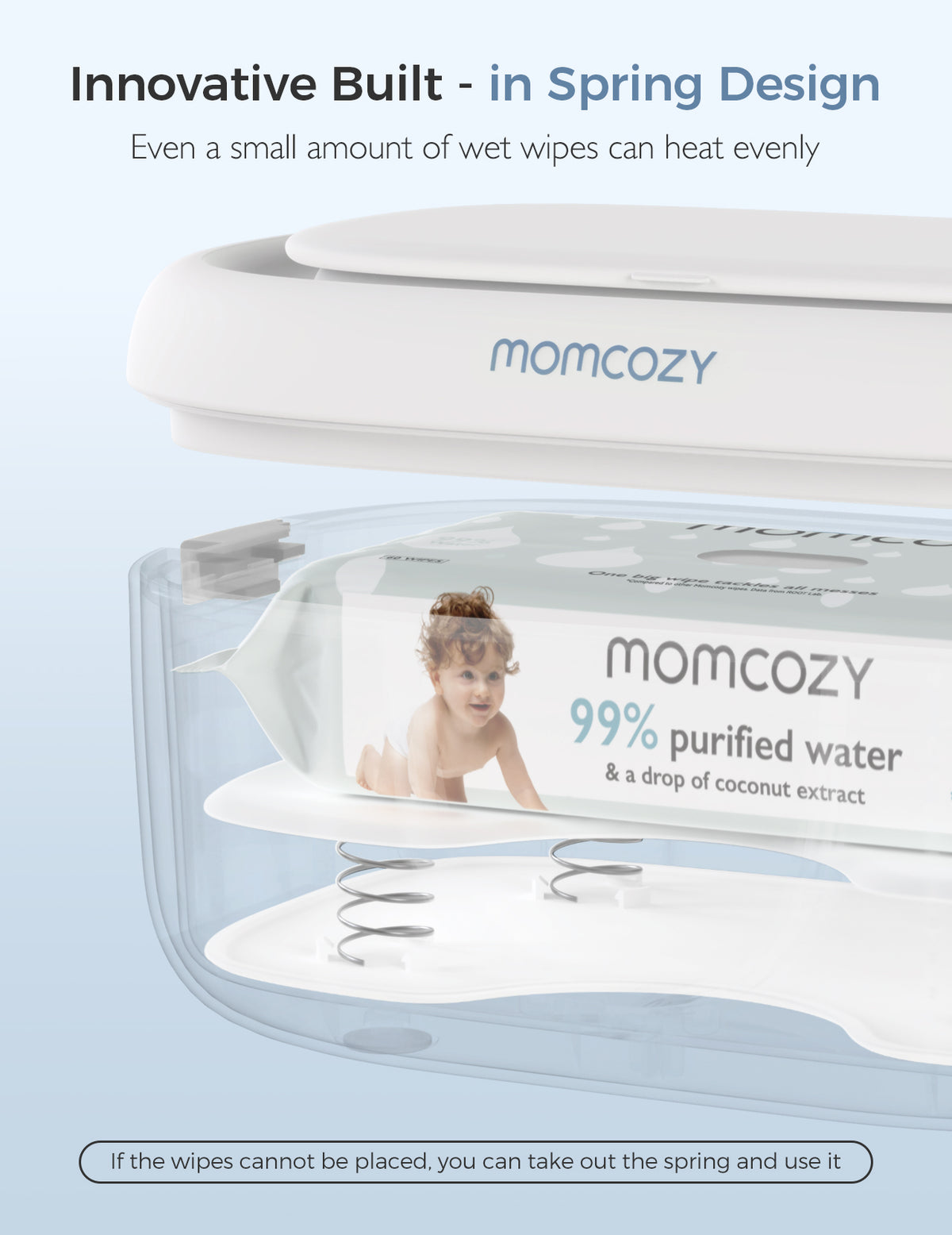 Momcozy Large Capacity Baby Wipe Warmer