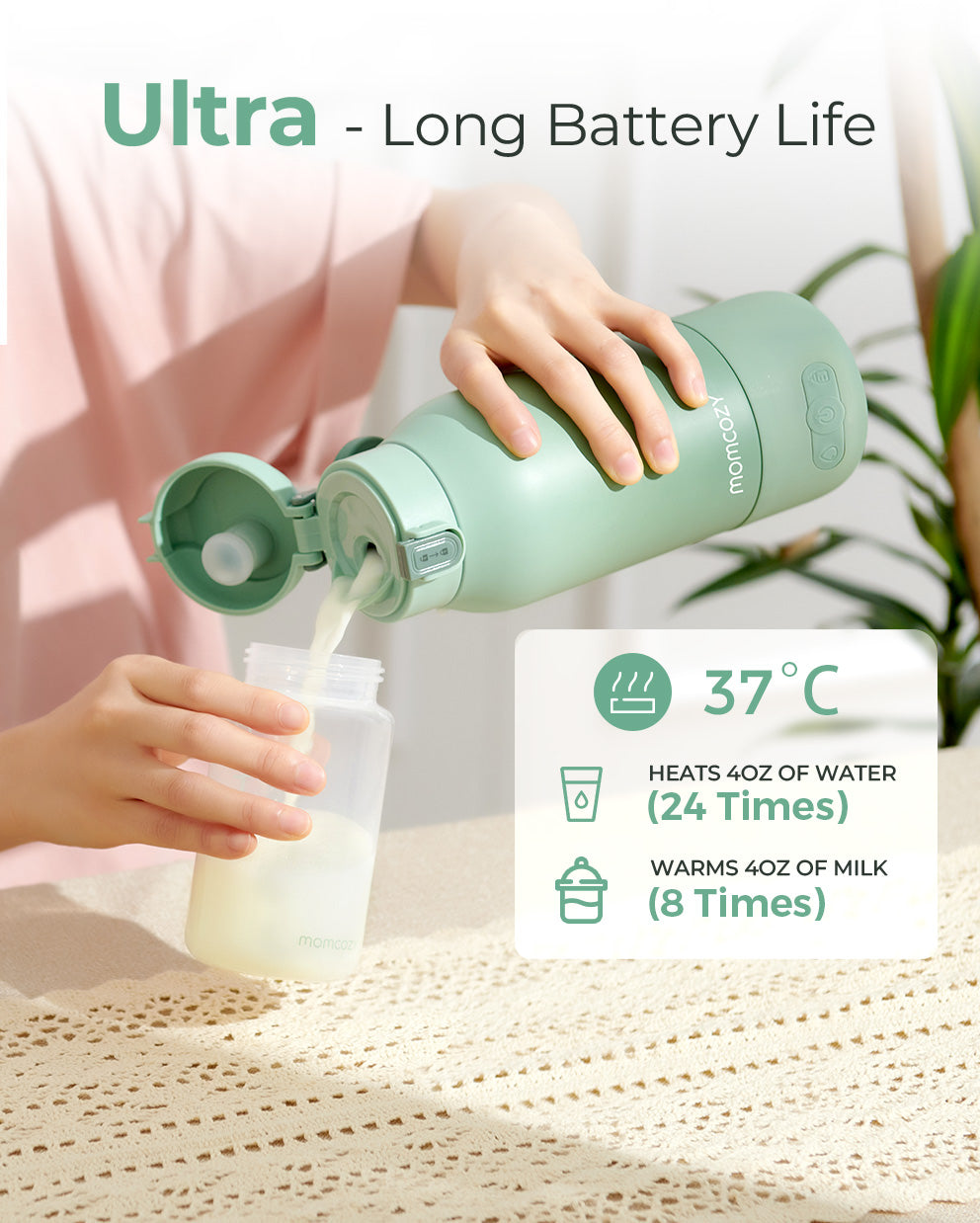 Superfast Portable Bottle Warmer for Travel & On-the-go - AU