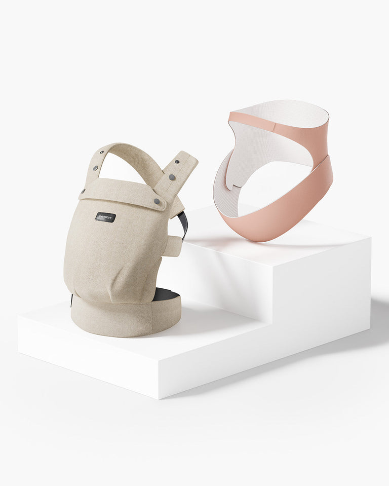Translation missing: en.Comfort Bundle: PureHug Baby Carrier Khaki Color and Ergonest Belly Band
