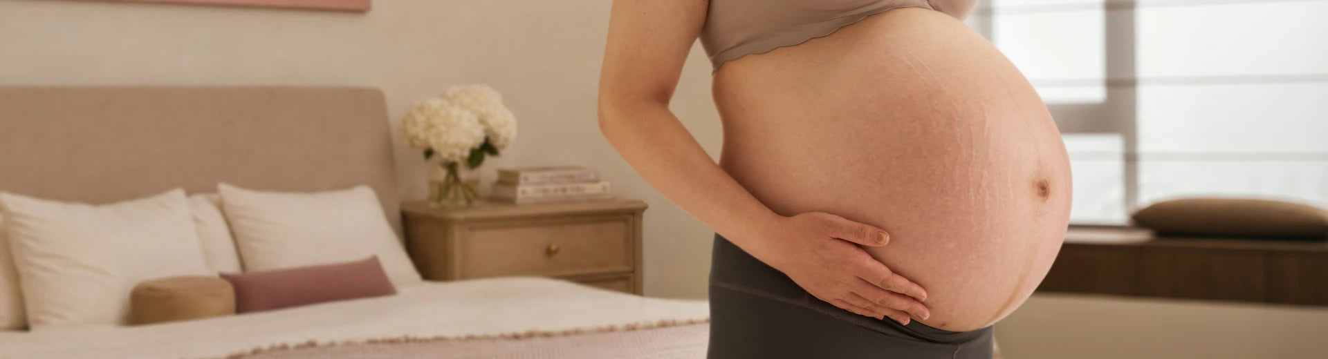 Pregnancy support testimonials background