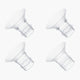 Flange Inserts for S9 Pro/S12 Pro - 4 Pcs